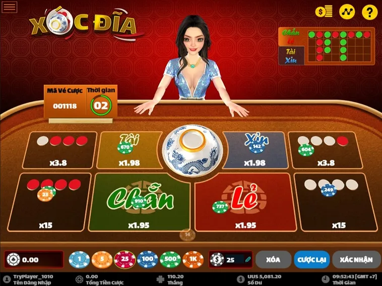 Trải Nghiệm Trò Chơi Xóc Đĩa Tại Luck8 Với Dealer Chuyên Nghiệp 1 Trải Nghiệm Trò Chơi Xóc Đĩa Tại Luck8 Với Dealer Chuyên Nghiệp